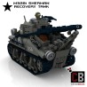 M32B1 Sherman Bergings Tank - Bouwinstructies