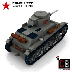 7TP light Tank - Bouwinstructies