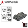 T34-85 85mm Tank - Building instructions