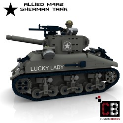 M4A2 Sherman Panzer - Bauanleitung