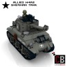 M4A2 Sherman Tank - Bouwinstructies