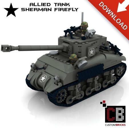 Sherman Firefly Tank - Building instructions