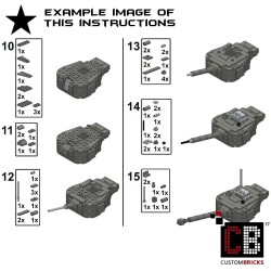 Sherman Firefly Panzer - Bauanleitung