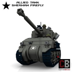 Sherman Firefly Tank - Bouwinstructies