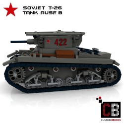 T-26 Tank Ausf.B - Bouwinstructies