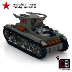 T-26 Tank Ausf.B - Bauanleitung