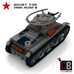 T-26 Tank Ausf.B - Bauanleitung