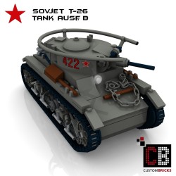 T-26 Tank Ausf.B - Bauanleitung