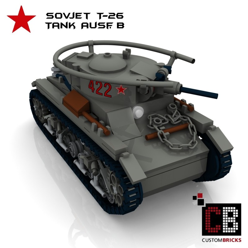 T 26 Tank Ausf.B Building instructions