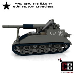 M40 GMC - Gun Motor Carriage - Bouwinstructies