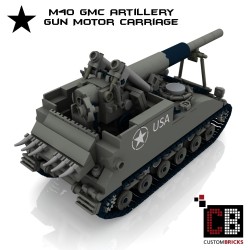 M40 GMC - Gun Motor Carriage - Bouwinstructies