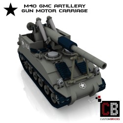 M40 GMC - Gun Motor Carriage - Bouwinstructies