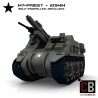 M7 Priest Artillerie - Bouwinstructies