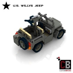 U.S. MB Willys Jeep - Bauanleitung