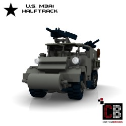 M3A1 - Halftrack - Bouwinstructies