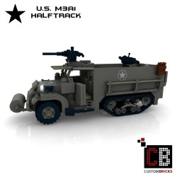 M3A1 - Halftrack - Building instructions
