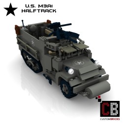 M3A1 - Halftrack - Bouwinstructies