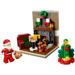 LEGO ® Bezoek van de Kerstman