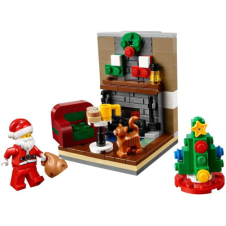 LEGO ® Bezoek van de Kerstman