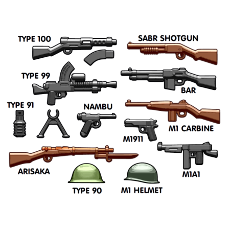 WW II - Alliierten Waffen Set WW II - Alliierten Waffen Set