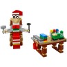 LEGO ® Kerstman in de Arreslee