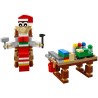 LEGO ® Santa im Schlitten