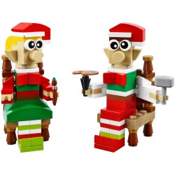 LEGO ® Santa im Schlitten