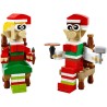 LEGO ® Kerstman in de Arreslee