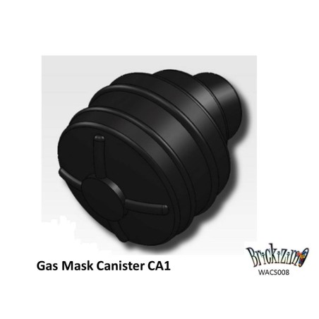 Gasmasker Canister CA1 - Zwart