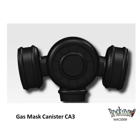 Gasmaske  Kanister  CA1 - Schwarz