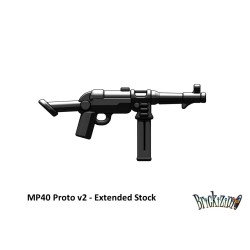 BrickArms MP40 Proto v2 - Stowed Stock