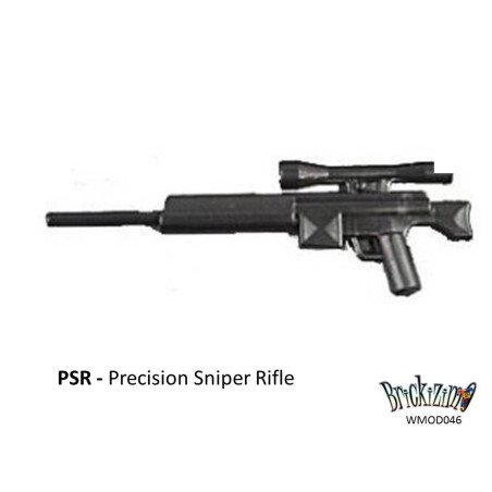 PSR Sniper Rifle with ammo, mono- and bi pod