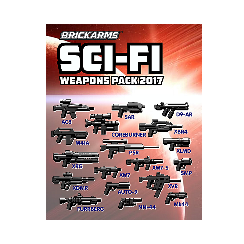 BrickArms Sci-Fi Pack 2017