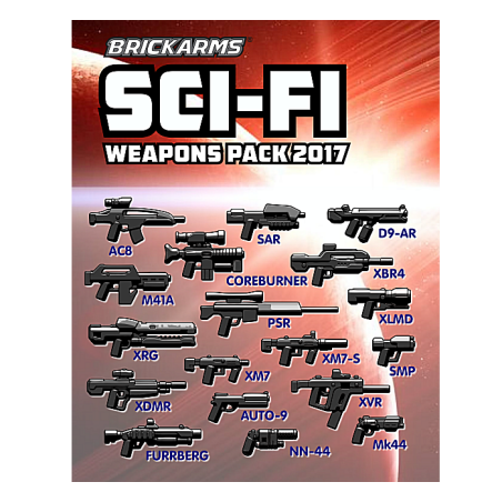 BrickArms Sci-Fi Pack 2017