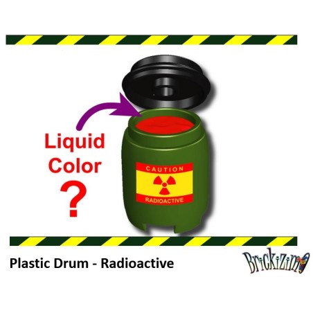 Plastic Drum - Radioactive