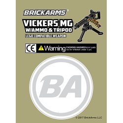 Vickers Machine Geweer met Ammo & Tripod