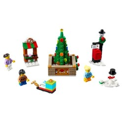 LEGO ® Kerstmis dorpsplein