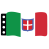 1e Wereld Oorlog Vlag:  Italië