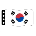 Vlag: Zuid Korea