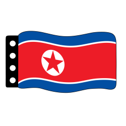 Flag :  North Korea