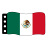 Vlag:  Mexico