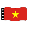 Flag :  Vietnam