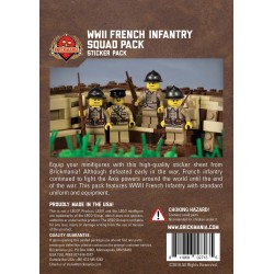 WW2 - French Infantry - Sticker Pack