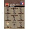 WK2 - Französische Infanterie - Sticker Pack