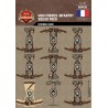 WW2 - Franse Infanterie - Sticker Pack