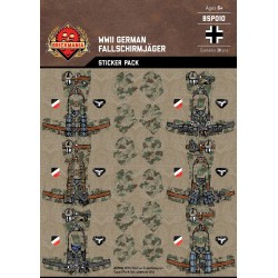 WW2 - German Winter  Infantry - Sticker Pack