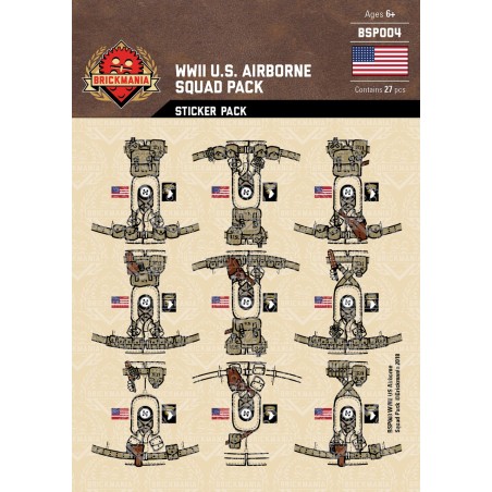 WW2 - U.S.  Marines - Sticker Pack