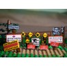 Air Raid Shelter & Mine Field Fliesen Set