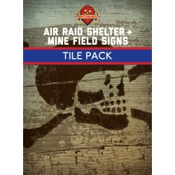 Air Raid Shelter & Mine Field Fliesen Set
