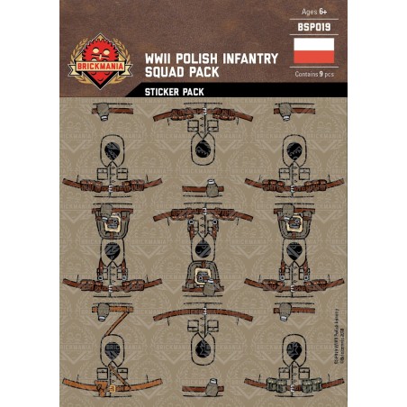 WW2 - Polish Infantry - Sticker Pack